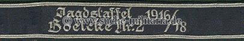 Ärmelband Jagdstaffel Boelcke Nr.2 1916/18